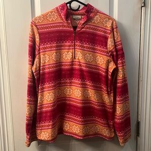 L.L. Bean pull over jacket